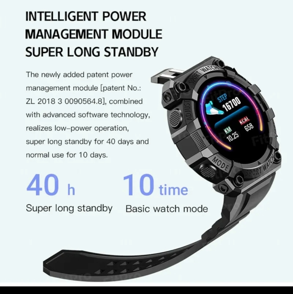 Pink Smart Watch - Picture 8 of 17